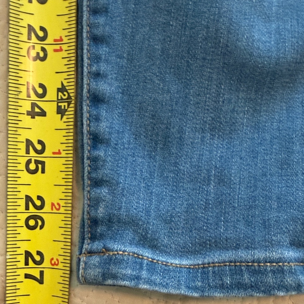 Liverpool Women’s High Rise Ankle Blue Denim Pull-On Skinny Jeans 10/30 - Picture 7 of 9